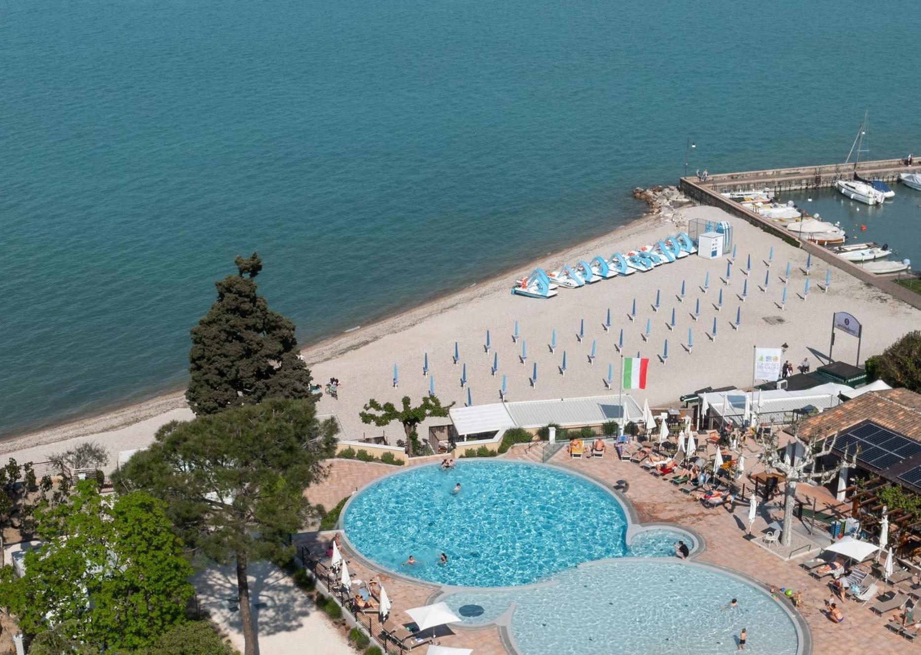 Camping Bergamini Hotell Peschiera del Garda Exteriör bild